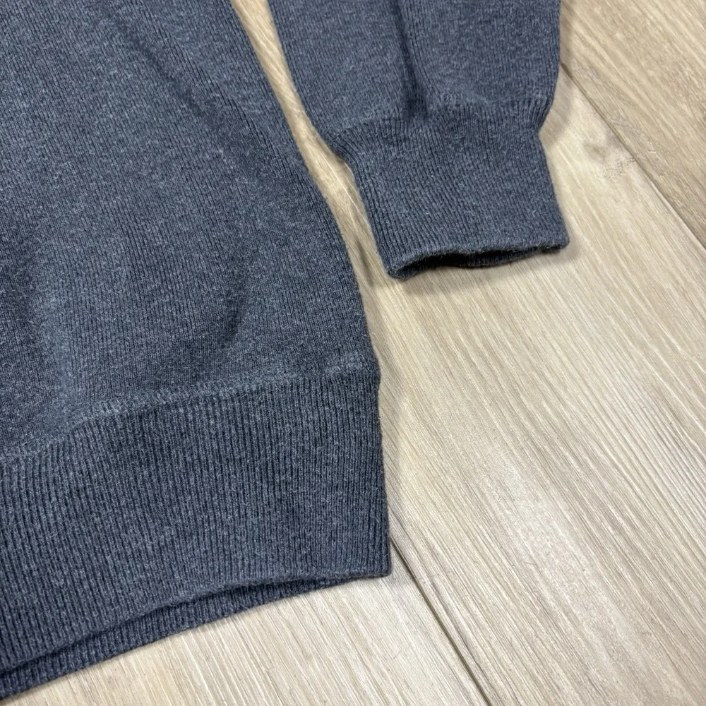 Vintage Polo Ralph Lauren Crewneck Sweater Mens Large Gray Green‎ Pullover